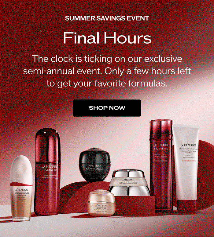 Final Hours 20% off sitewide. Shop our Summer Savings Event.