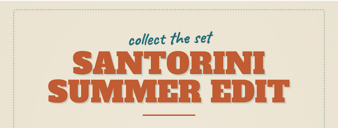 santorini summer edit