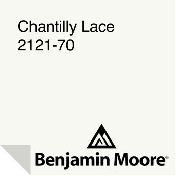 Benjamin Moore Chantilly Lace Paint Sample