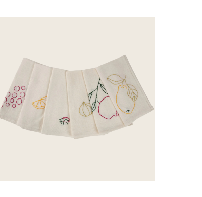Oeuvres Sensibles Garden Feast Napkin