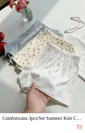 Comfortcana 3pcs/Set Summer Knit...