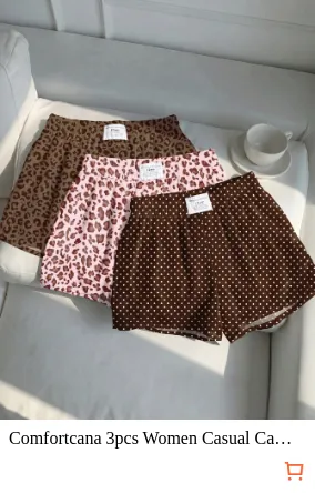 Comfortcana 3pcs Women Casual...