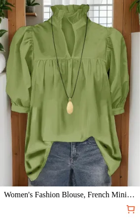 Women s Fashion Blouse French...