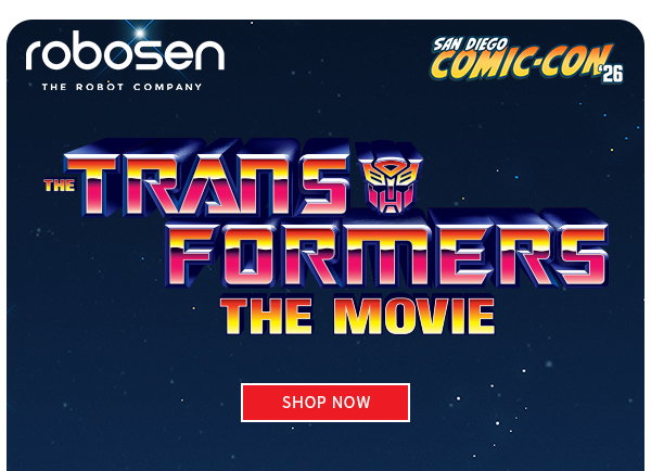 Robosen The Transformers The Movie SHOP NOW 
