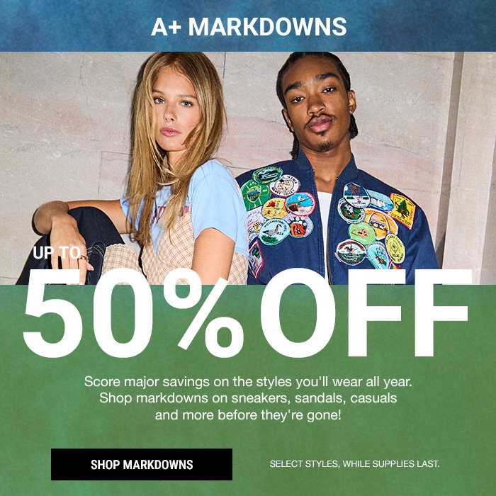 SAVE UP TO 50% OFF