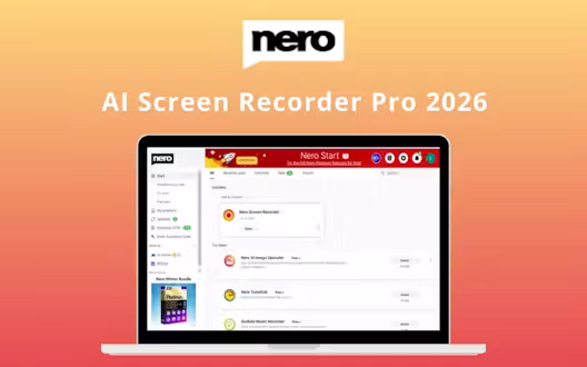 Nero – AI Screen Recorder Pro 2026 (Windows)| Annual Access