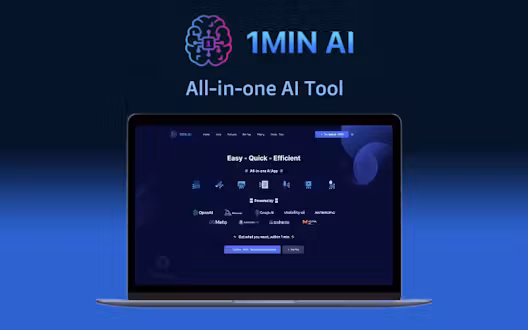 1min AI – All-In-One AI Tool | Lifetime Access