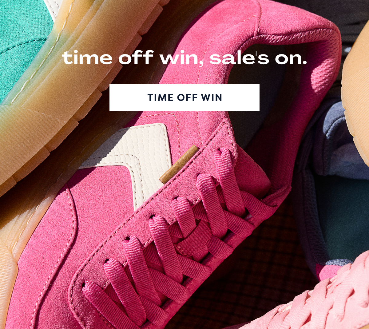 Time Off Win, sales On. | Time Off Win