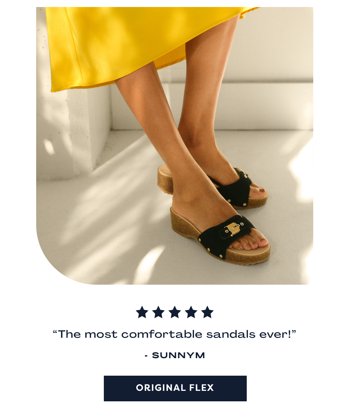 “The Most Comfortable Sandals Ever!” - Sunnym | Original Flex