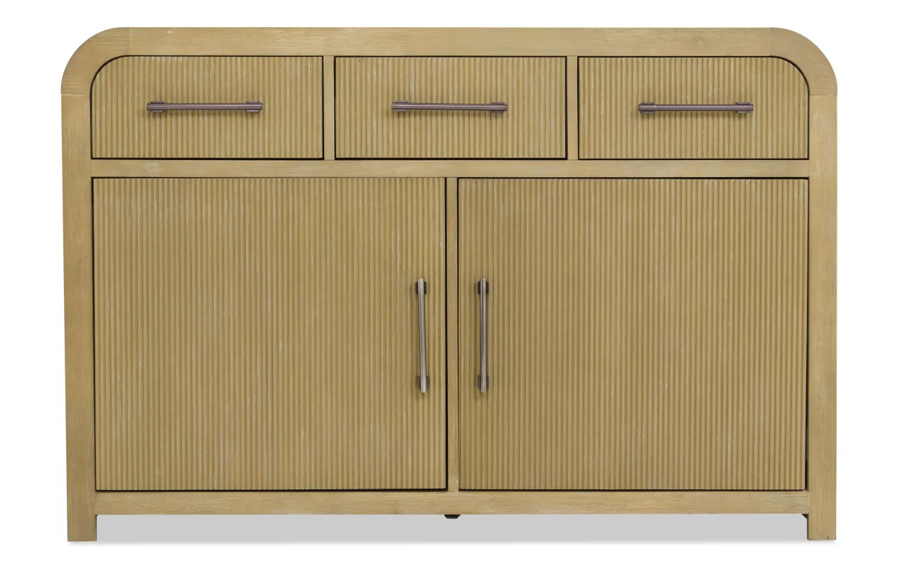 Malibu Natural 3 Drawer Server