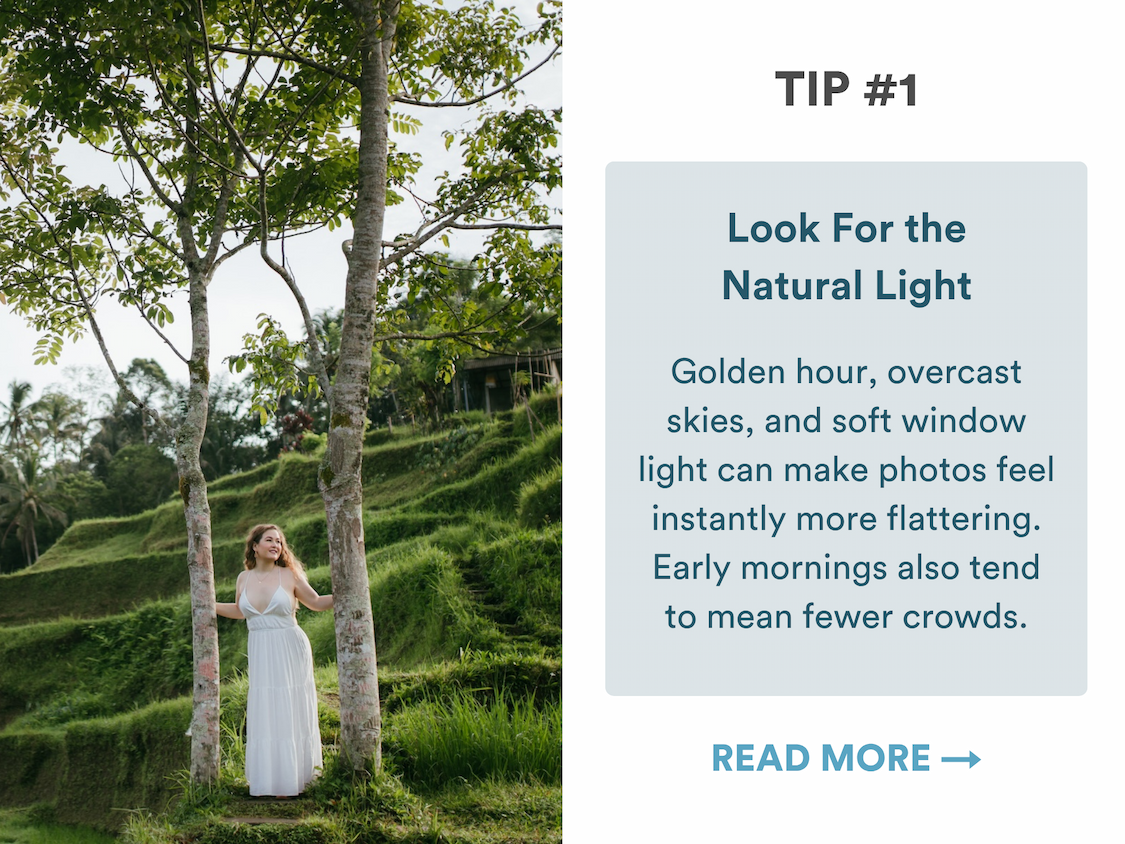 Tip 1: Find the natural light