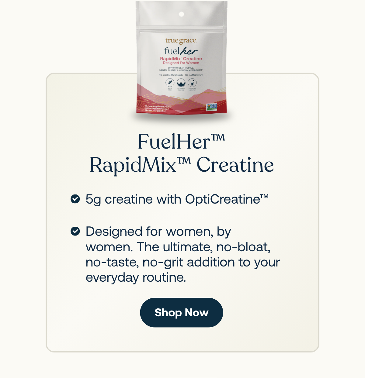 FuelHer RapidMix Creatine