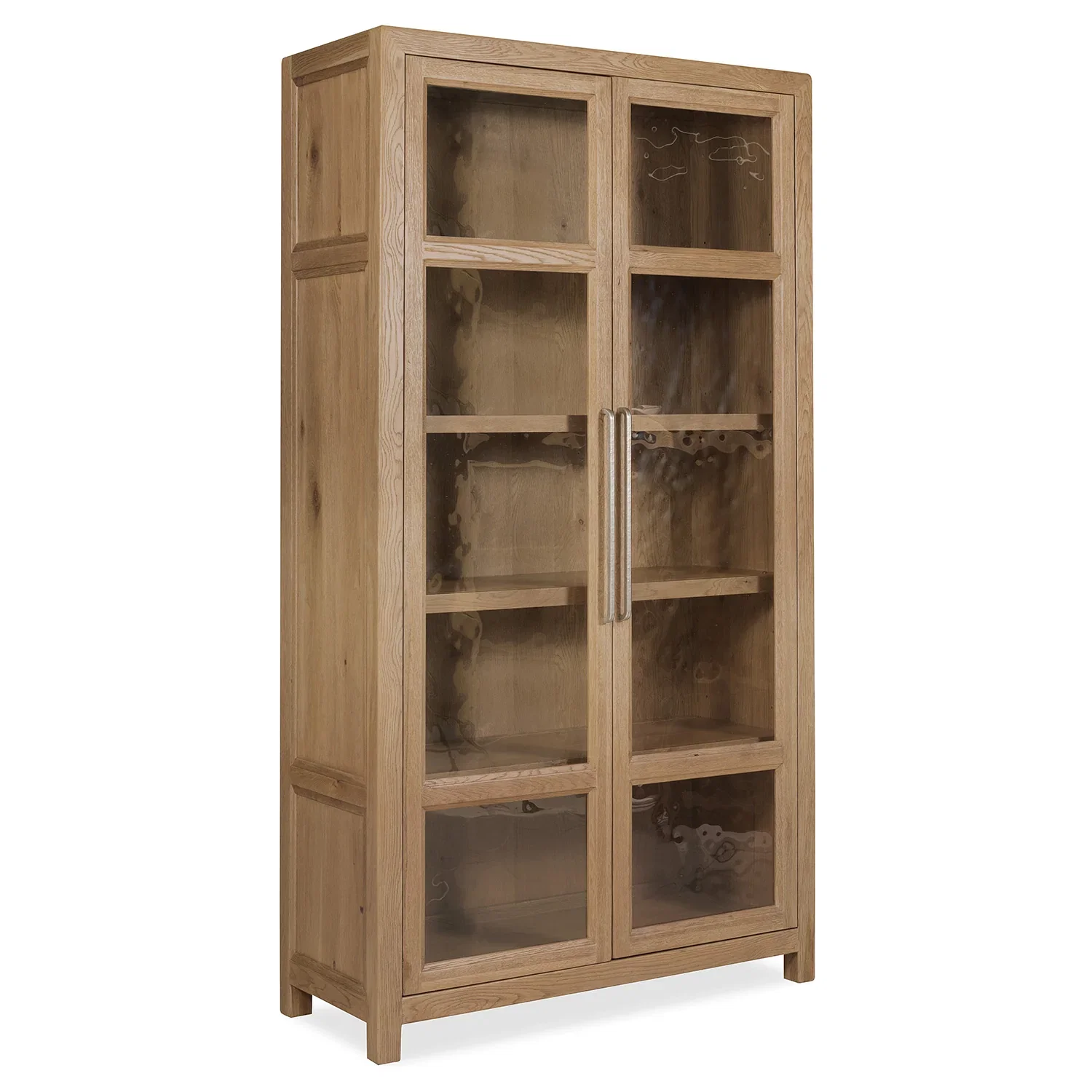Image of Hooker Furniture Driftwood Buckboard Display Cabinet