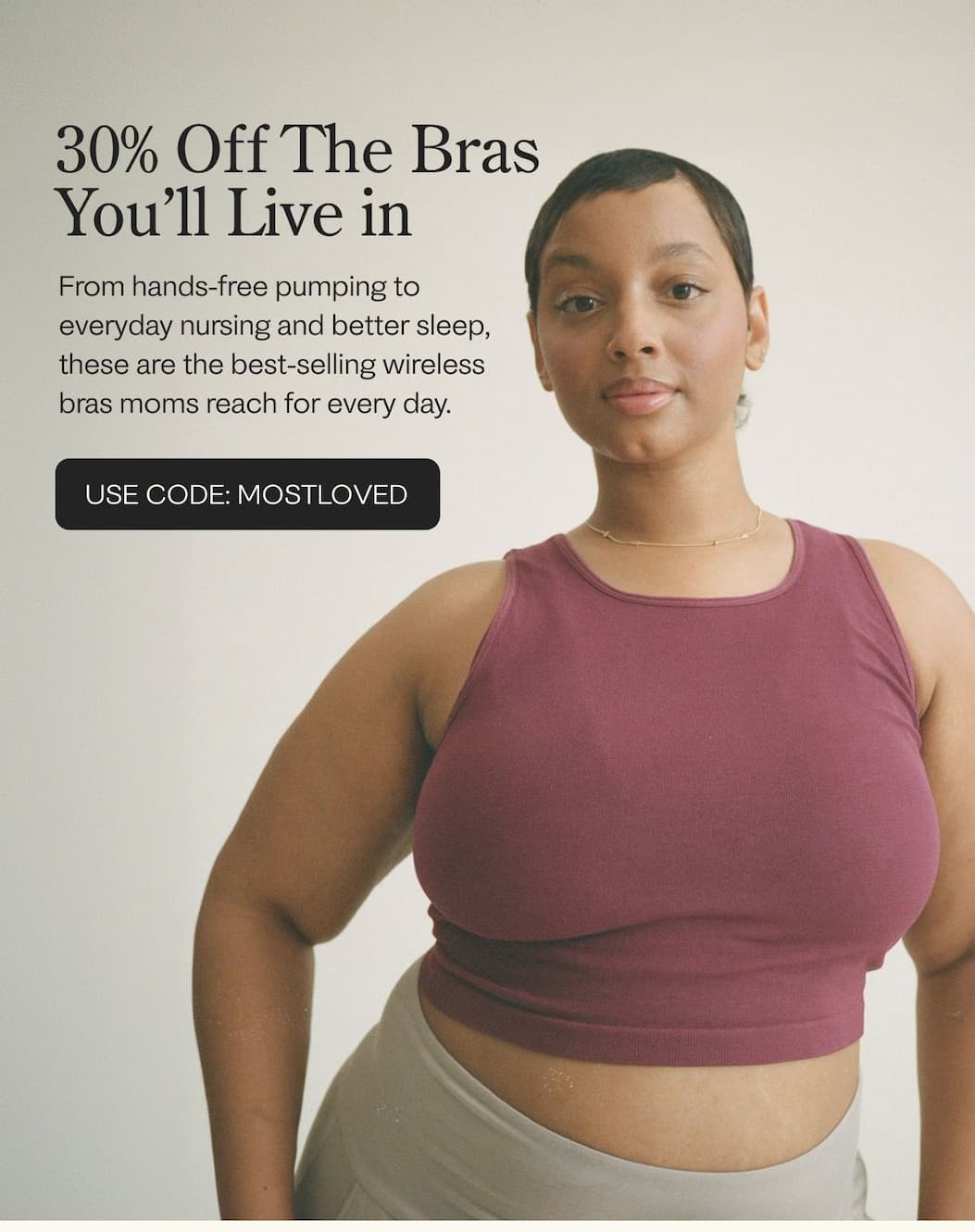 30% Off The Bras You'll Live in