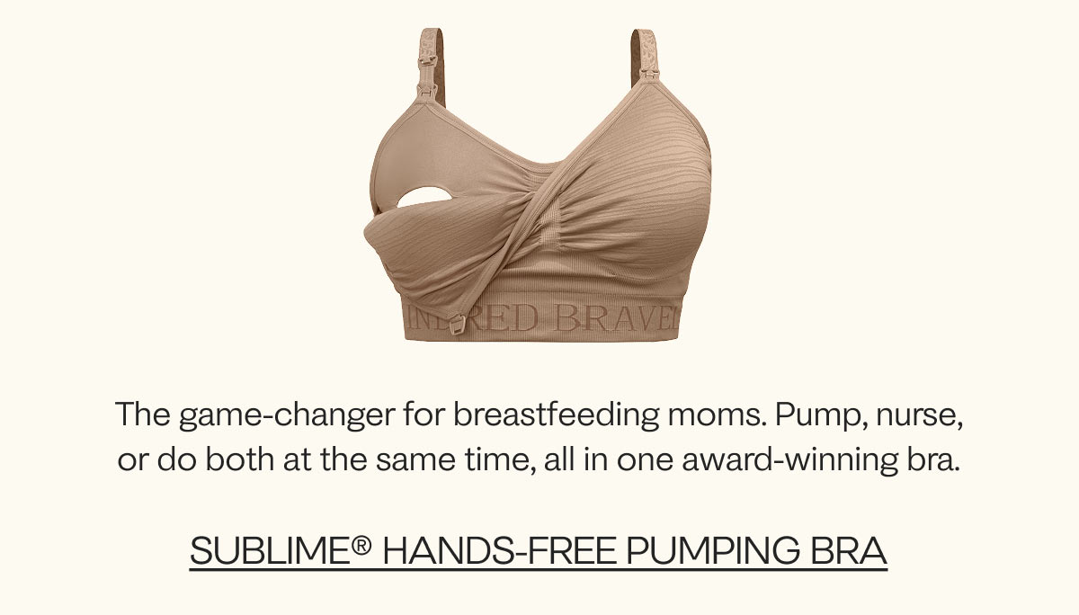Sublime Hands-Free Pumping Bra