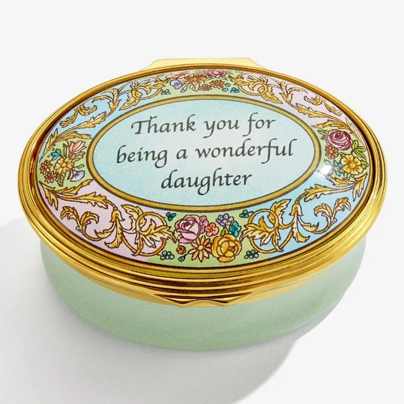 Image of "Wonderful Daughter" Enamel Box - Personalised