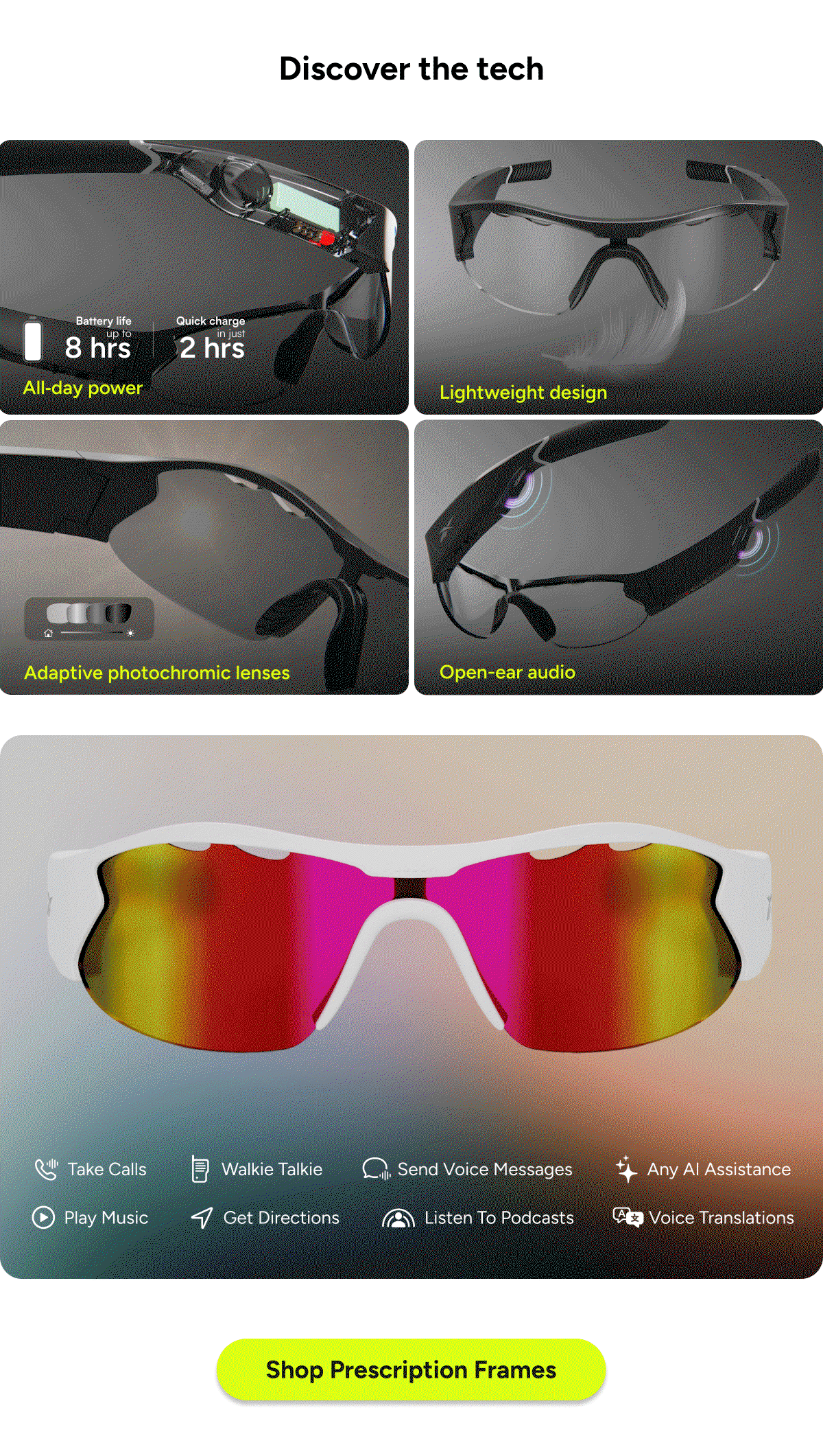 SHOP PRESCRIPTION SMART GLASSES