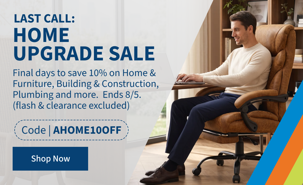 SAVE 10% on Home Upgrades. Use code AHOME10OFF. Shop here.