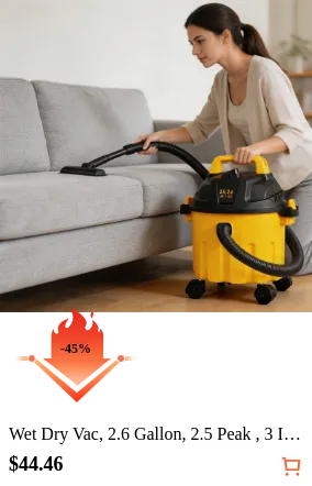 Wet Dry Vac 2.6 Gallon 2.5 Peak 3...