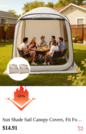 Sun Shade Sail Canopy Covers Fit...