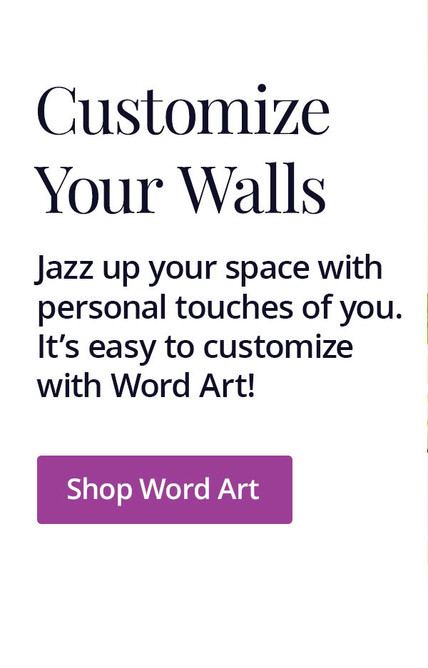 Customize Your Walls