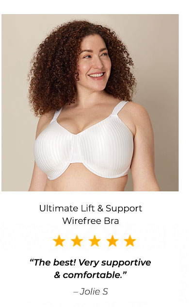 Playtex Secrets Perfectly Smooth T-Shirt Underwire Bra for Full-Figures