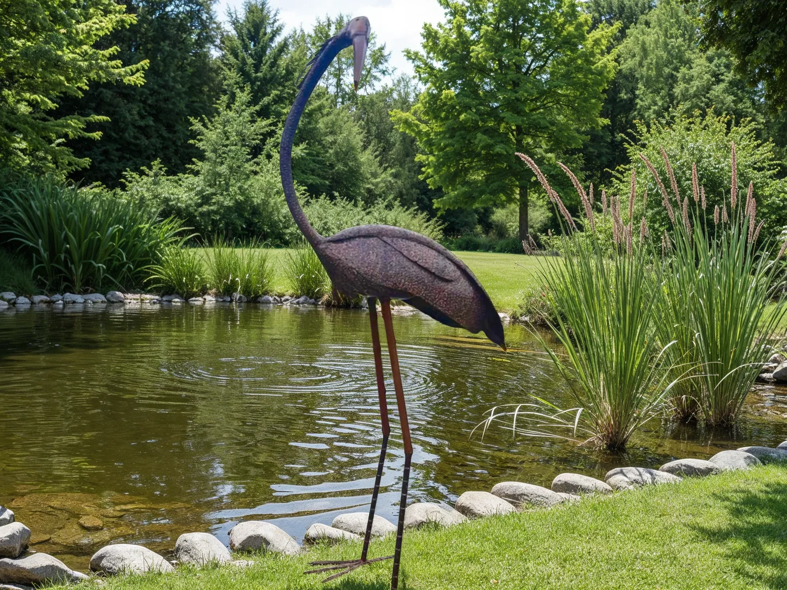 Image of Mother Brolga Garden Sculpture
