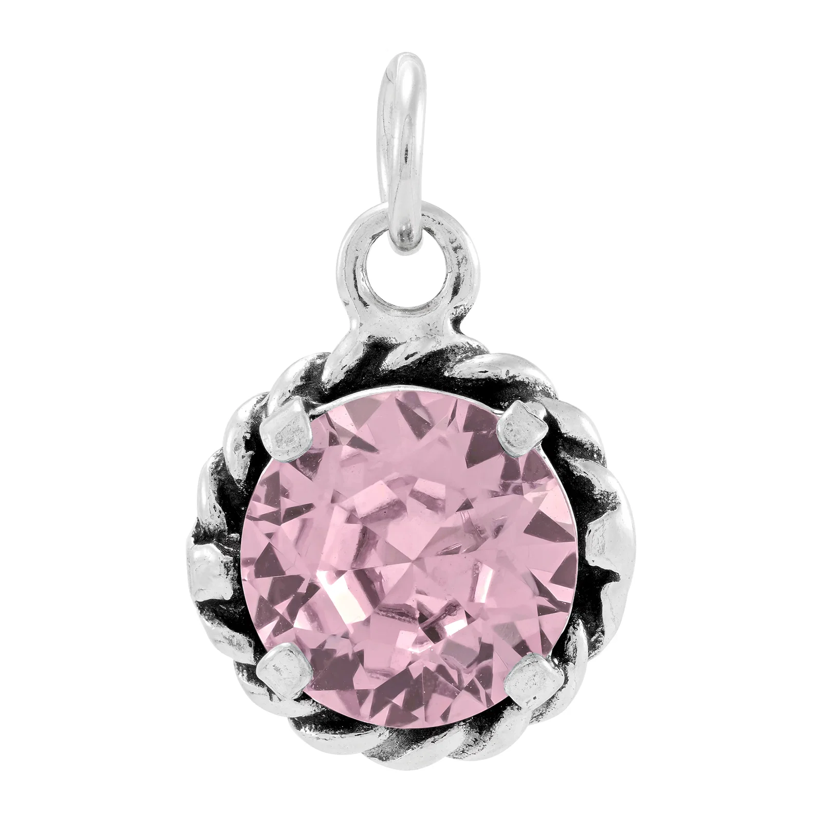Good Luck October Birthstone Charm