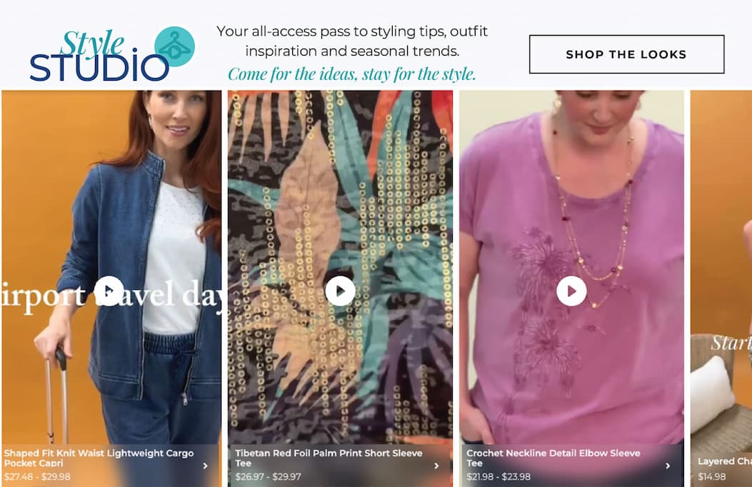 Style Studio: Your all access pass to styling tips, outfit inspiration and seasonal trends. Shop the Looks