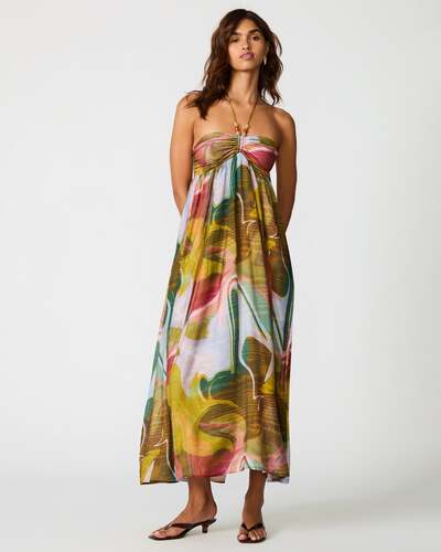 YAZMINA DRESS MARBLE
