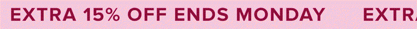 Huge summer sale - up to 50% off selected styles plus an extra 15% off everything