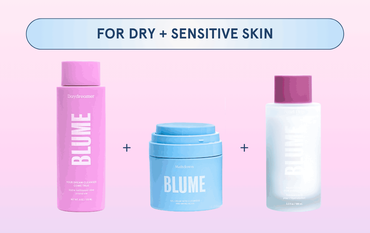 For Dry + Sensitive Skin