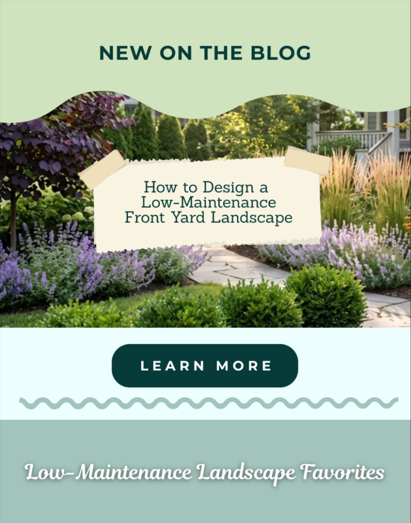 How to Design a Low Maintenance Front Yard Landscape
