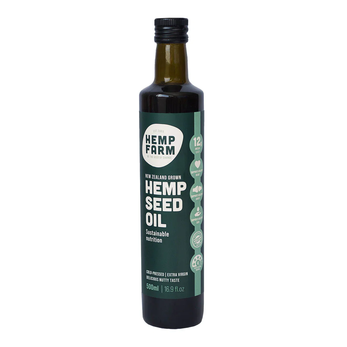 Image of NZ Grown Hemp Seed Oil