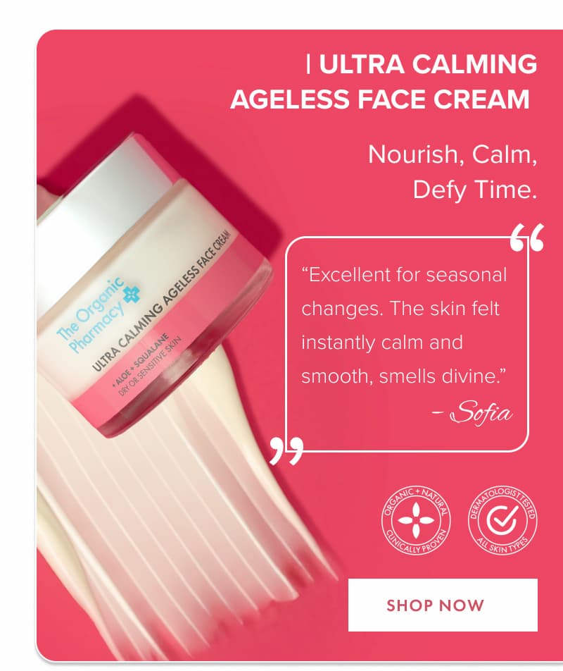 ultra calming ageless face cream