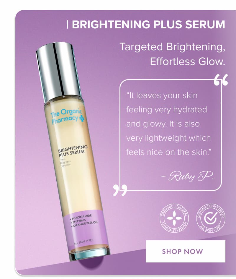 brightening plus serum