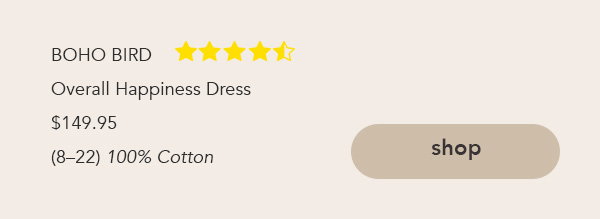 overall happiness dress denim