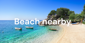 Beach nearby