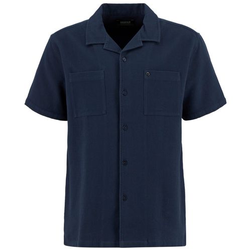 Barbour International Wayback Waffle Shirt - Navy