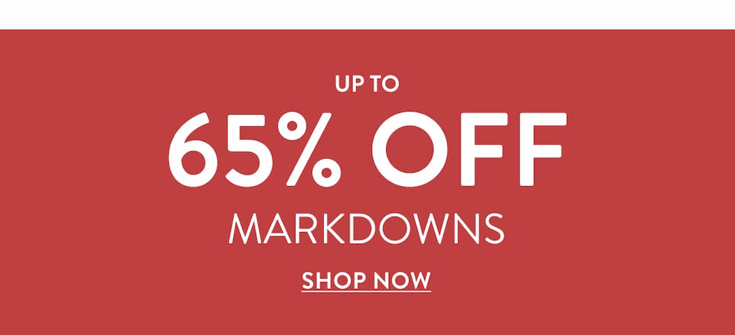 Shop Markdowns