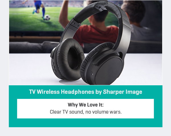 TV Wireless Headphones by Sharper Image