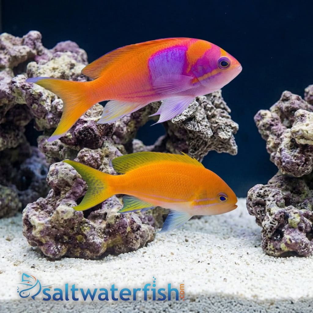 Pink Square Anthias: Female
