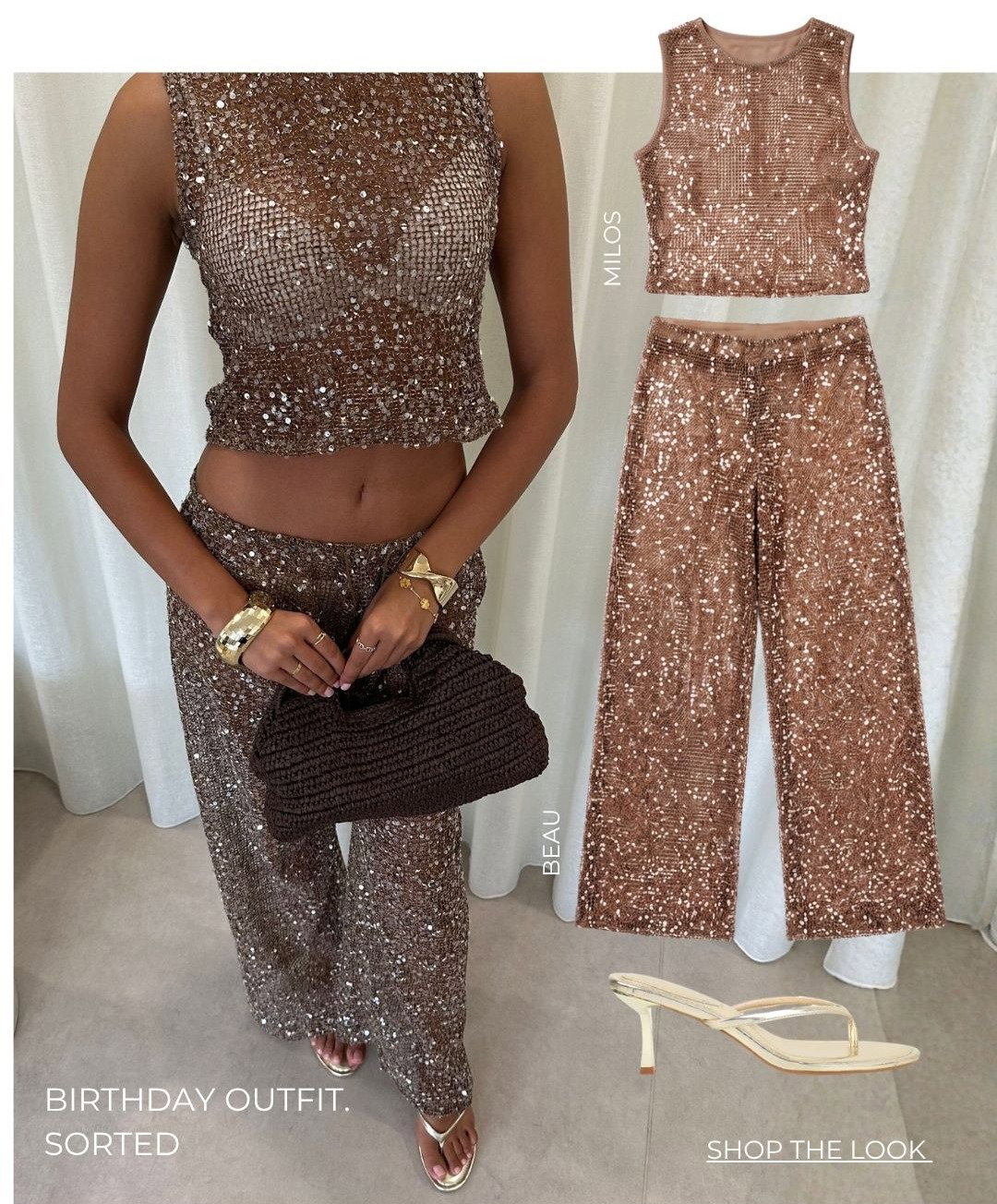 shop the looks, milos and beau