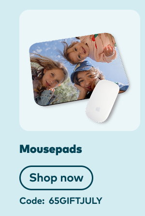 65% off mousepads. Code: 65GIFTJULY. Ends: 7/26, see site for details. Shop now.