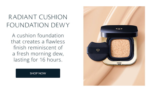 Shop our Radiant Cushion Foundation Dewy.