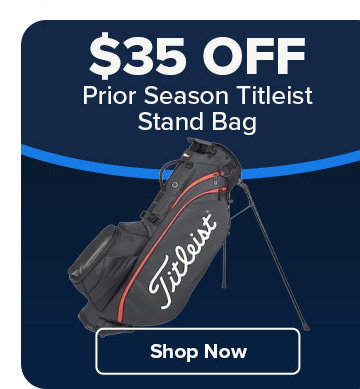 $35 Off Titleist (Player 5) Stand Bag