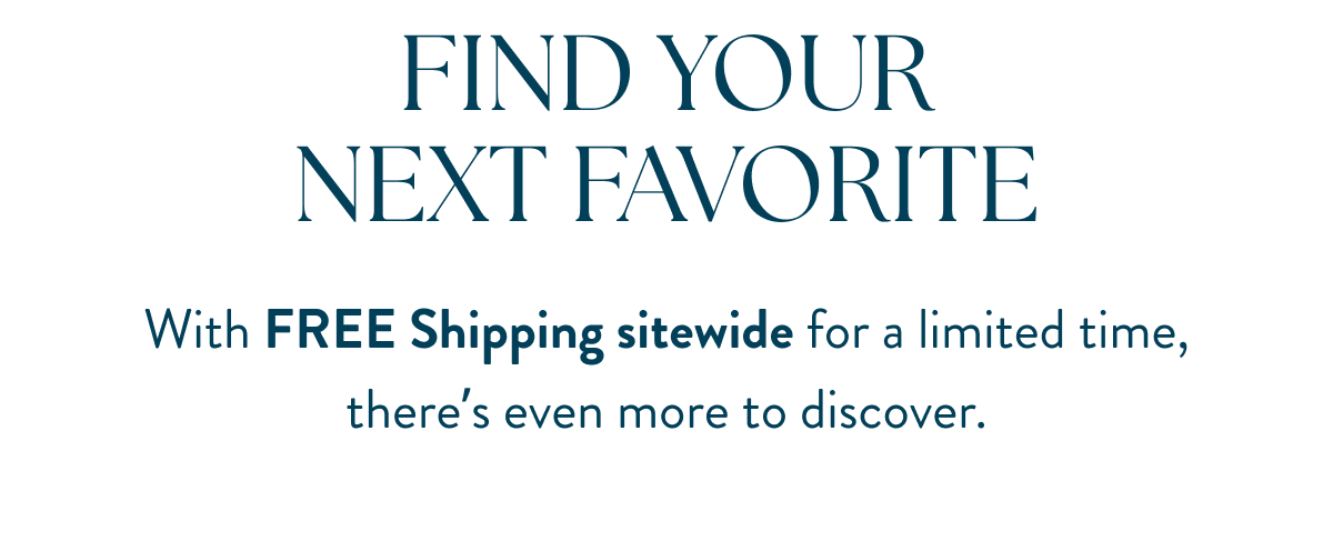 Find Your Next Favorite