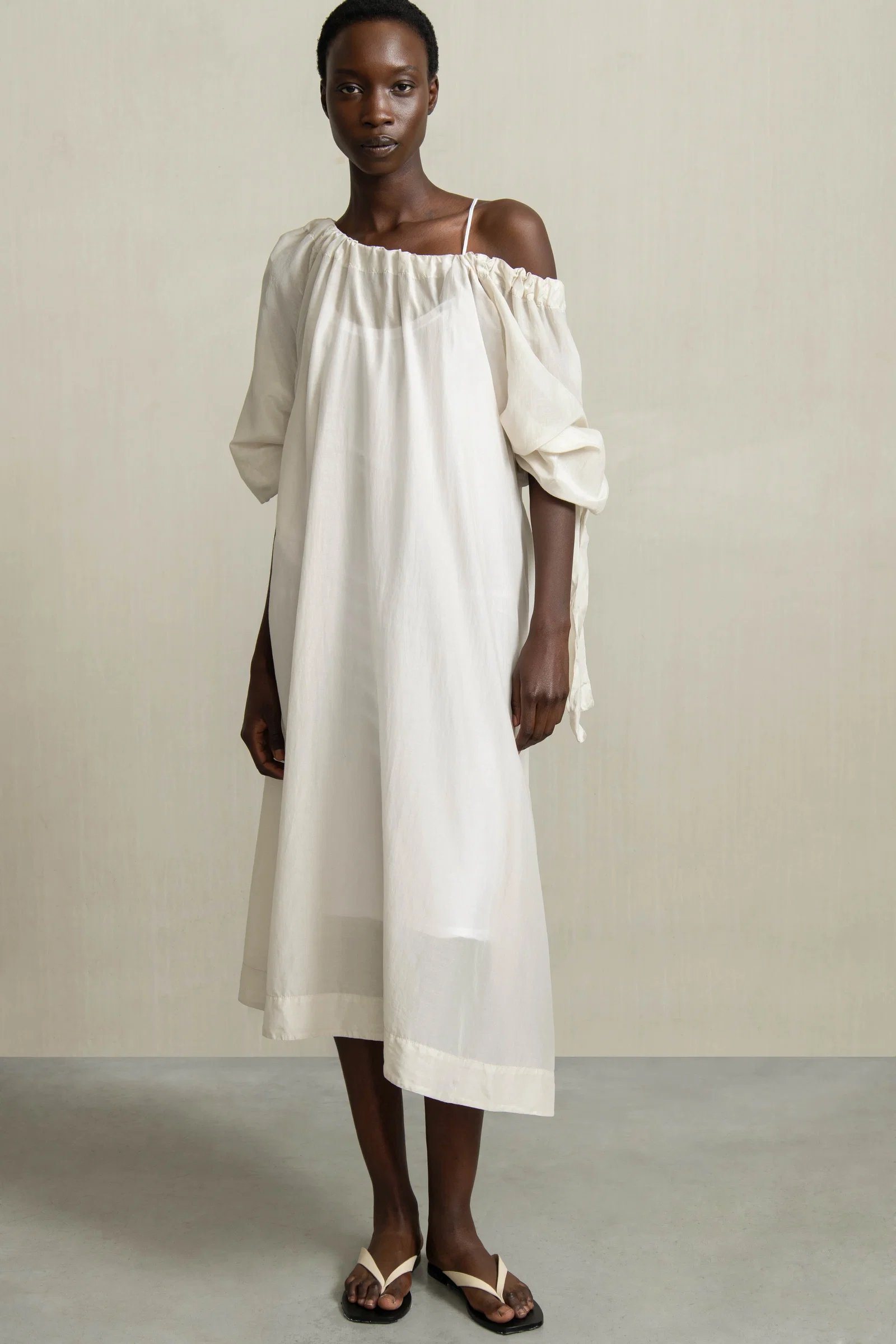 Image of CHERIN DRESS MILK