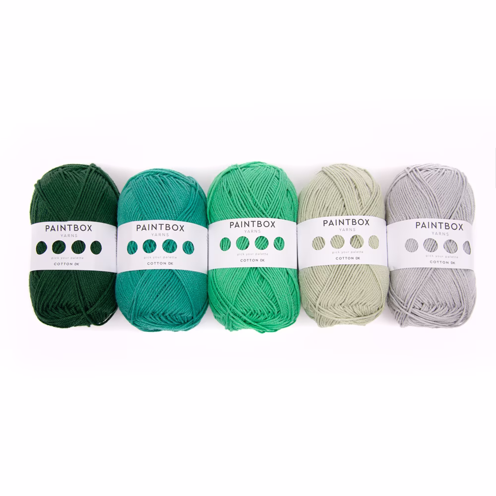 Paintbox Yarns Cotton DK 5 Ball Ombre Colour Pack
