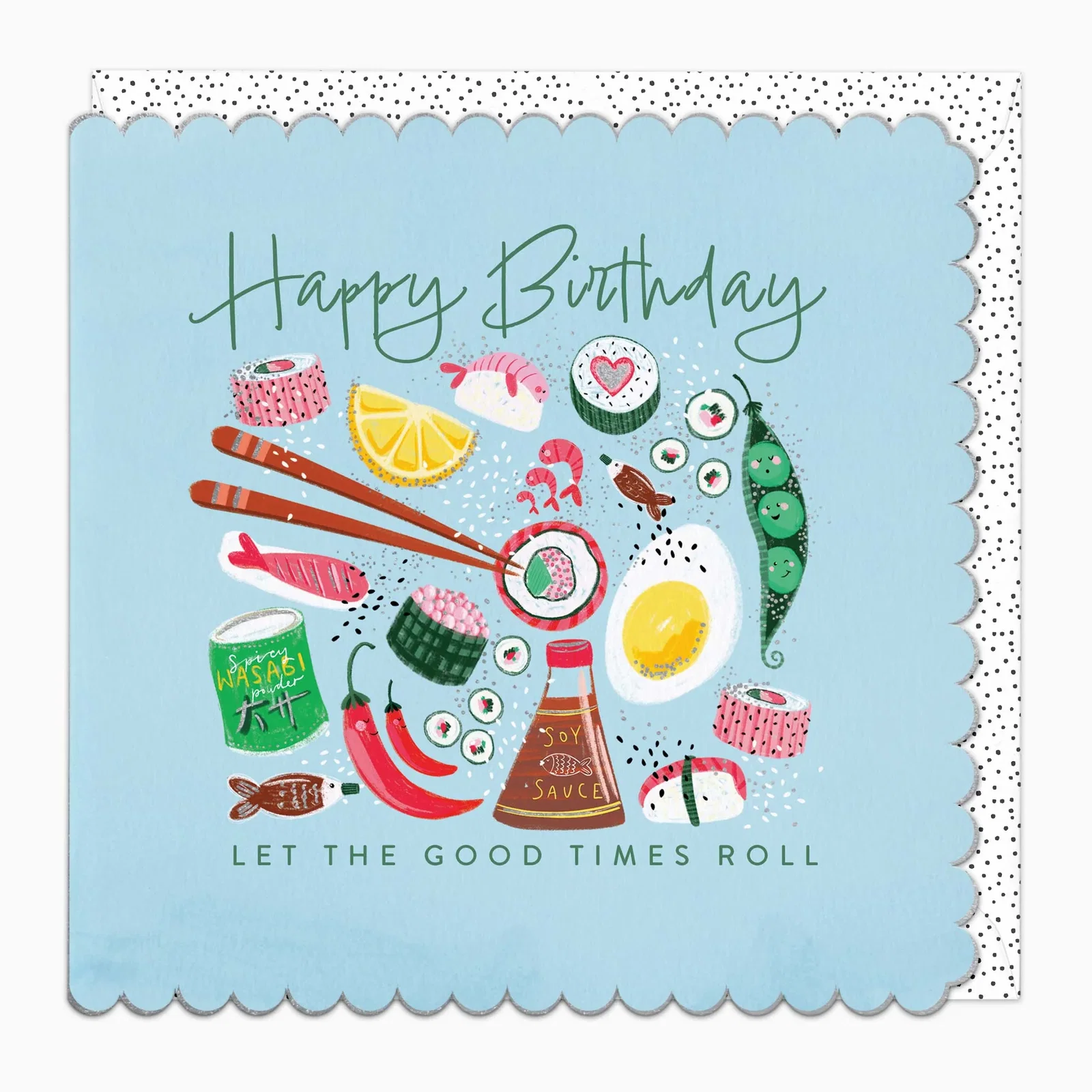 Image of H482 - Good Times Roll Birthday Card